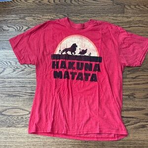 Disney Red Graphic Tee